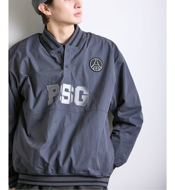 Paris Saint-Germain「【Paris Saint-Germain / パリ・サン＝ジェルマン】 JP Snapline Henley Piste」|ブルゾン・スタジャン|