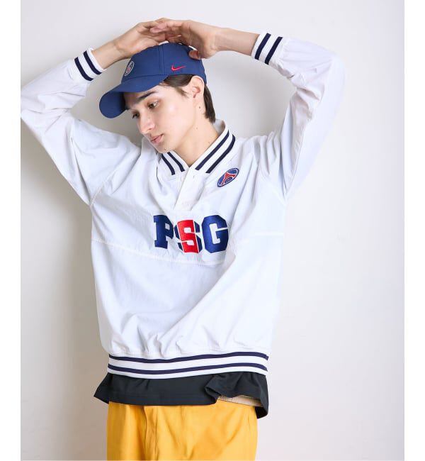 Paris Saint-Germain「【Paris Saint-Germain / パリ・サン＝ジェルマン】 JP Snapline Henley Piste」|ブルゾン・スタジャン|