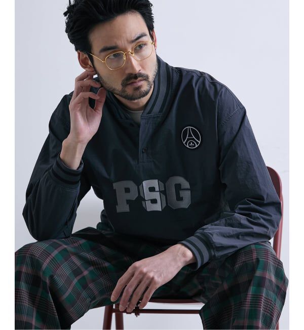 Paris Saint-Germain「【Paris Saint-Germain / パリ・サン＝ジェルマン】 JP Snapline Henley Piste」|ブルゾン・スタジャン|