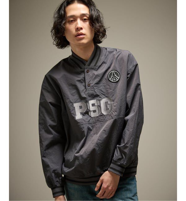 Paris Saint-Germain「【Paris Saint-Germain / パリ・サン＝ジェルマン】 JP Snapline Henley Piste」|ブルゾン・スタジャン|