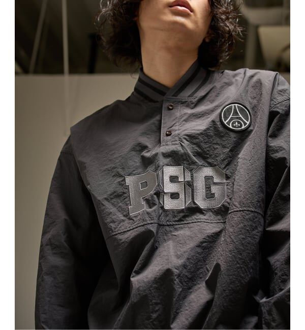 Paris Saint-Germain「【Paris Saint-Germain / パリ・サン＝ジェルマン】 JP Snapline Henley Piste」|ブルゾン・スタジャン|