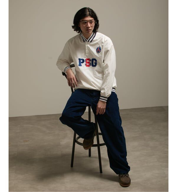 Paris Saint-Germain「【Paris Saint-Germain / パリ・サン＝ジェルマン】 JP Snapline Henley Piste」|ブルゾン・スタジャン|