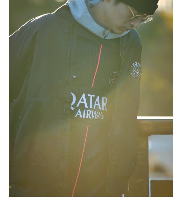 Paris Saint-Germain「【Paris Saint-Germain / パリ・サン＝ジェルマン】 JP Vintage Scarf Bomber」|ブルゾン・スタジャン|