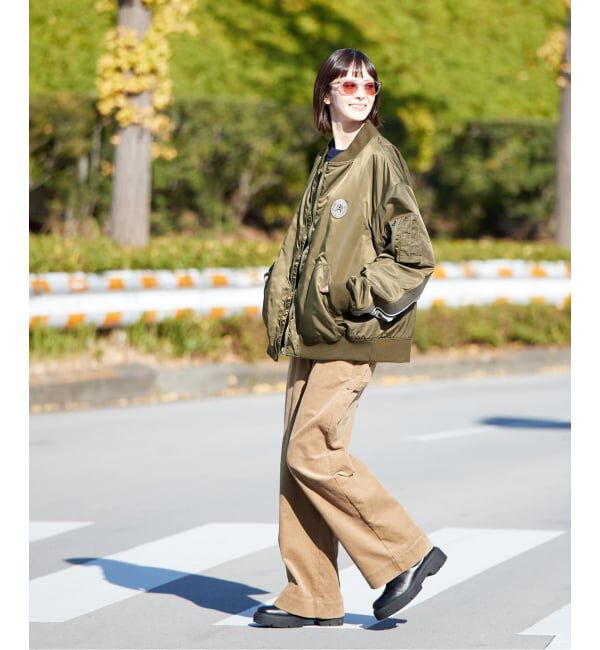 Paris Saint-Germain「【Paris Saint-Germain / パリ・サン＝ジェルマン】 JP Vintage Scarf Bomber」|ブルゾン・スタジャン|