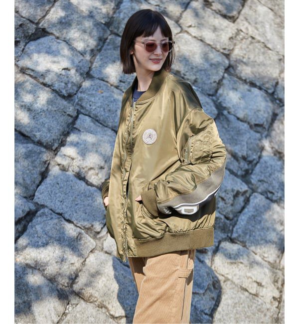 Paris Saint-Germain「【Paris Saint-Germain / パリ・サン＝ジェルマン】 JP Vintage Scarf Bomber」|ブルゾン・スタジャン|