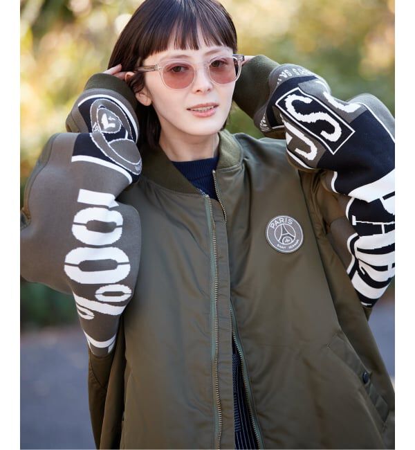 Paris Saint-Germain「【Paris Saint-Germain / パリ・サン＝ジェルマン】 JP Vintage Scarf Bomber」|ブルゾン・スタジャン|