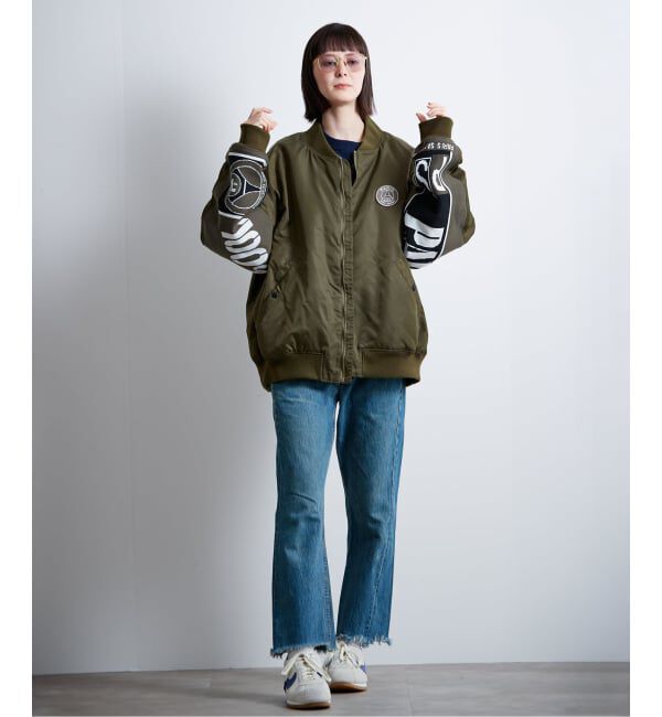 Paris Saint-Germain「【Paris Saint-Germain / パリ・サン＝ジェルマン】 JP Vintage Scarf Bomber」|ブルゾン・スタジャン|