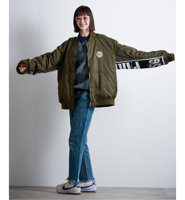 Paris Saint-Germain「【Paris Saint-Germain / パリ・サン＝ジェルマン】 JP Vintage Scarf Bomber」|ブルゾン・スタジャン|