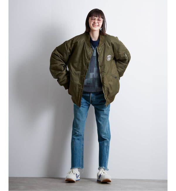 Paris Saint-Germain「【Paris Saint-Germain / パリ・サン＝ジェルマン】 JP Vintage Scarf Bomber」|ブルゾン・スタジャン|