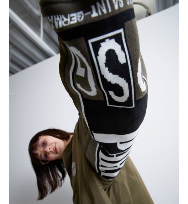 Paris Saint-Germain「【Paris Saint-Germain / パリ・サン＝ジェルマン】 JP Vintage Scarf Bomber」|ブルゾン・スタジャン|