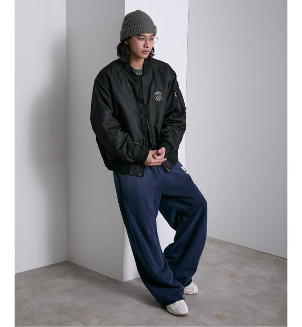 Paris Saint-Germain「【Paris Saint-Germain / パリ・サン＝ジェルマン】 JP Vintage Scarf Bomber」|ブルゾン・スタジャン|