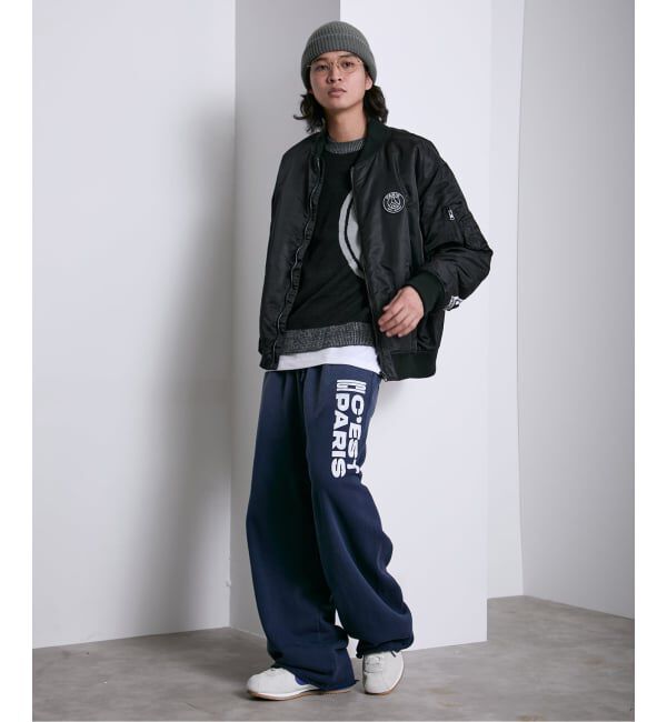 Paris Saint-Germain「【Paris Saint-Germain / パリ・サン＝ジェルマン】 JP Vintage Scarf Bomber」|ブルゾン・スタジャン|