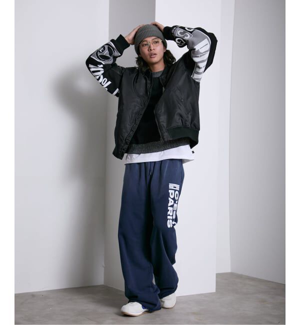 Paris Saint-Germain「【Paris Saint-Germain / パリ・サン＝ジェルマン】 JP Vintage Scarf Bomber」|ブルゾン・スタジャン|