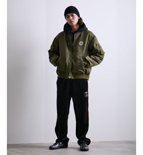 Paris Saint-Germain「【Paris Saint-Germain / パリ・サン＝ジェルマン】 JP Vintage Scarf Bomber」|ブルゾン・スタジャン|