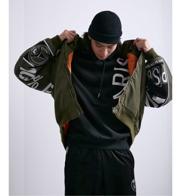 Paris Saint-Germain「【Paris Saint-Germain / パリ・サン＝ジェルマン】 JP Vintage Scarf Bomber」|ブルゾン・スタジャン|