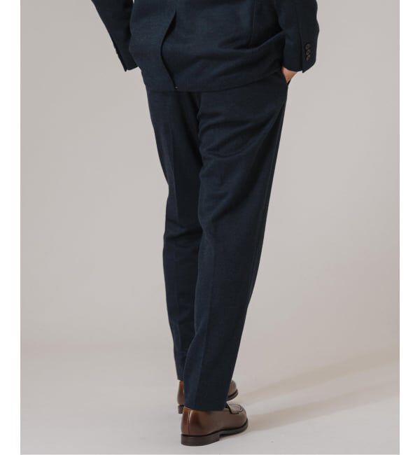 EDIFICE「コットン/ウール ジャージー イージースラックス【セットアップ着用可】」|スラックス|