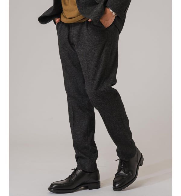 EDIFICE「コットン/ウール ジャージー イージースラックス【セットアップ着用可】」|スラックス|