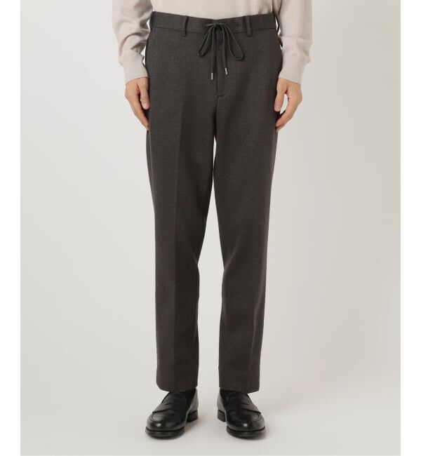 EDIFICE「コットン/ウール ジャージー イージースラックス【セットアップ着用可】」|スラックス|