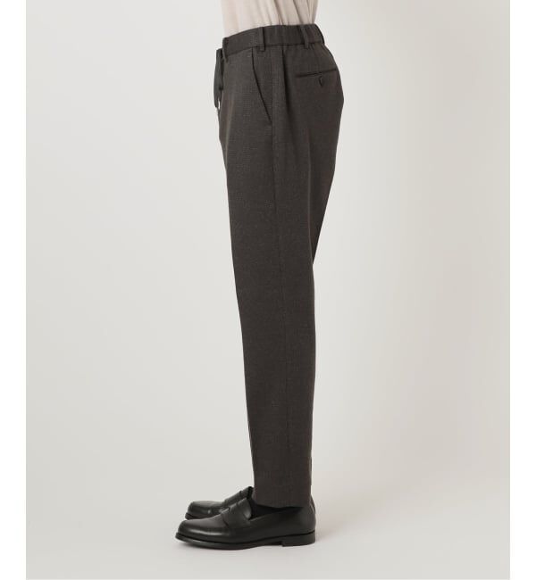 EDIFICE「コットン/ウール ジャージー イージースラックス【セットアップ着用可】」|スラックス|