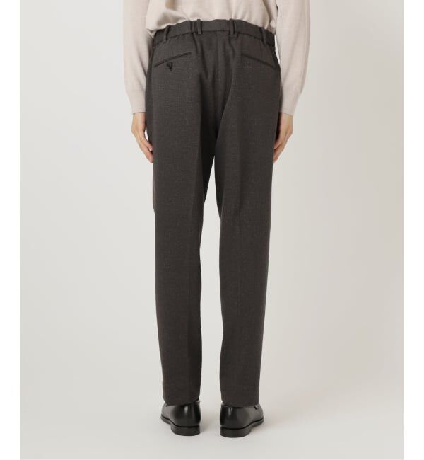 EDIFICE「コットン/ウール ジャージー イージースラックス【セットアップ着用可】」|スラックス|