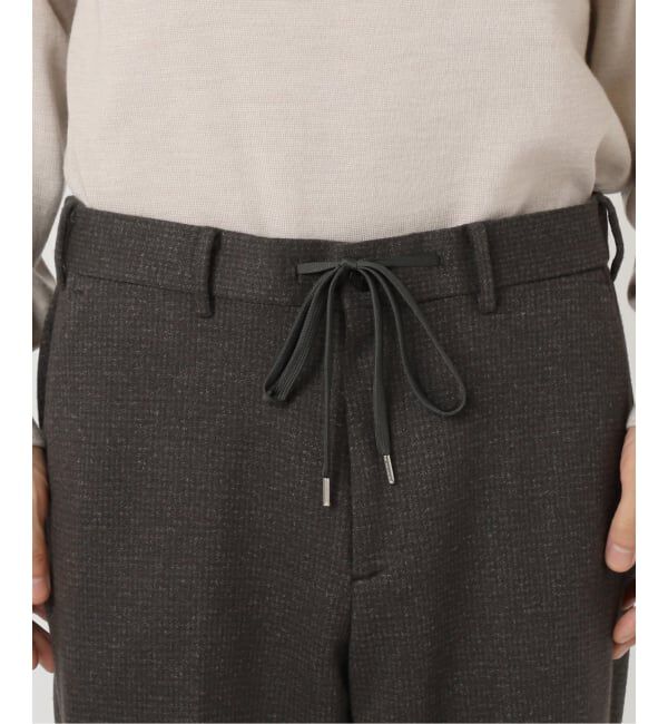 EDIFICE「コットン/ウール ジャージー イージースラックス【セットアップ着用可】」|スラックス|