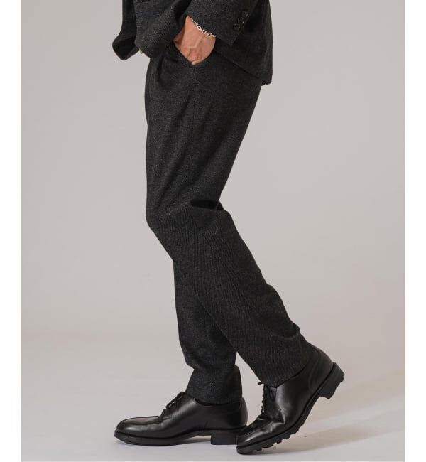 EDIFICE「コットン/ウール ジャージー イージースラックス【セットアップ着用可】」|スラックス|