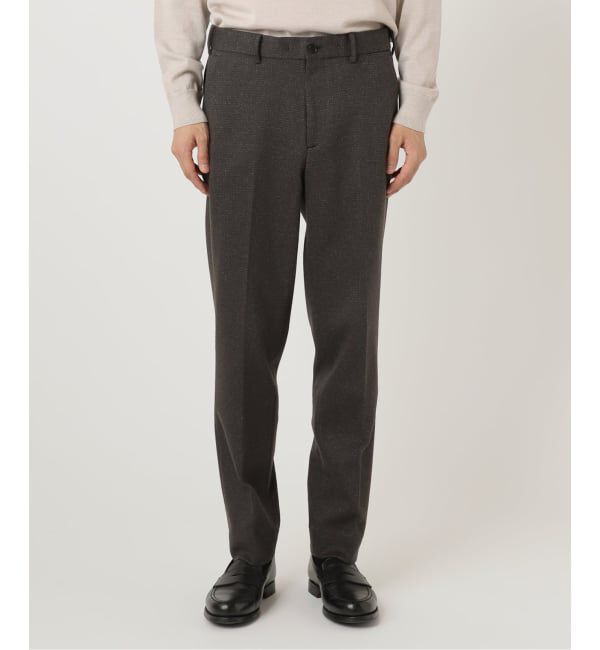 EDIFICE「コットン/ウール ジャージー イージースラックス【セットアップ着用可】」|スラックス|