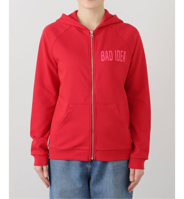 PULP「【Geek Office / ギークオフィス】JUST! / FITTED ZIP-UP HOODIE」|パーカー|