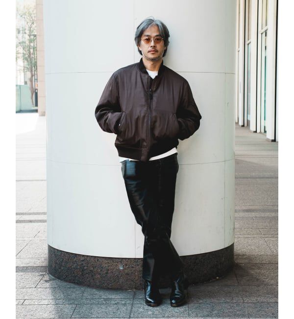 EDIFICE「ETS.MATERIAUX(マテリオ) MA-1」|ブルゾン・スタジャン|