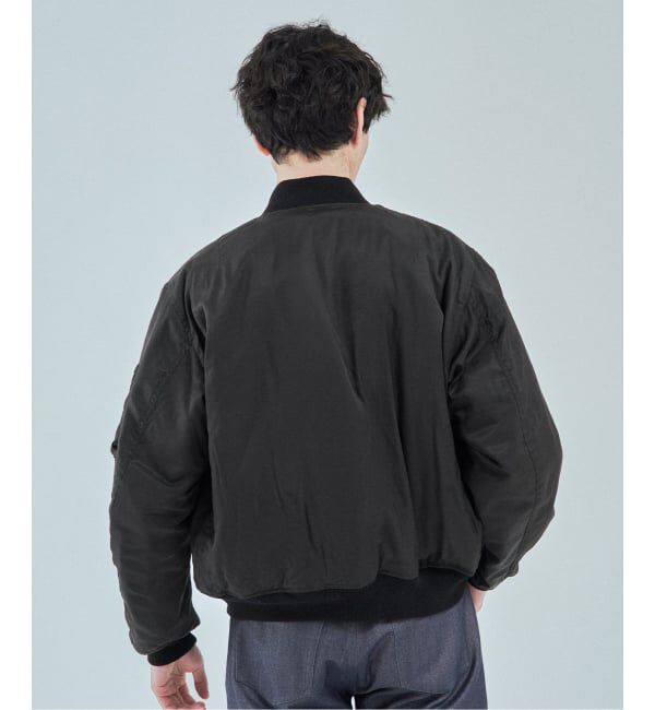 EDIFICE「ETS.MATERIAUX(マテリオ) MA-1」|ブルゾン・スタジャン|