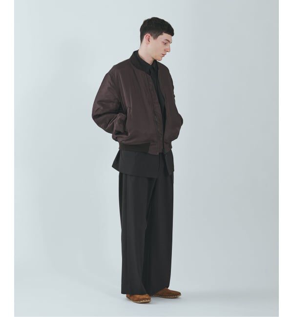 EDIFICE「ETS.MATERIAUX(マテリオ) MA-1」|ブルゾン・スタジャン|