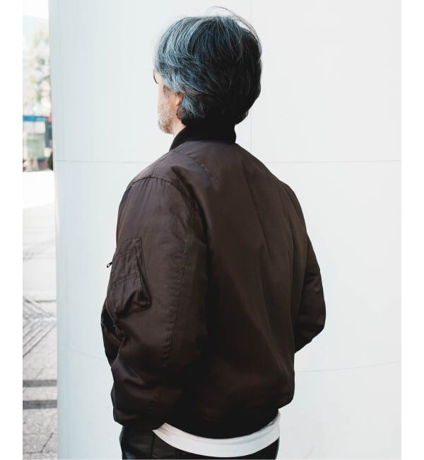 EDIFICE「ETS.MATERIAUX(マテリオ) MA-1」|ブルゾン・スタジャン|