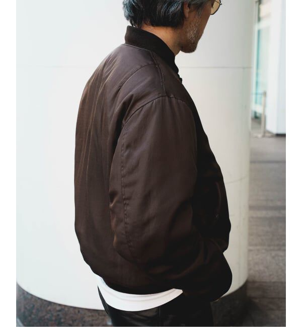 EDIFICE「ETS.MATERIAUX(マテリオ) MA-1」|ブルゾン・スタジャン|