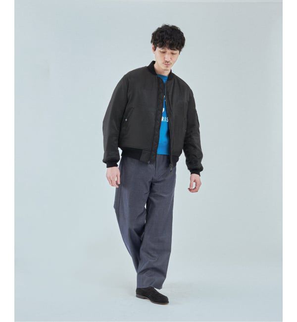 EDIFICE「ETS.MATERIAUX(マテリオ) MA-1」|ブルゾン・スタジャン|