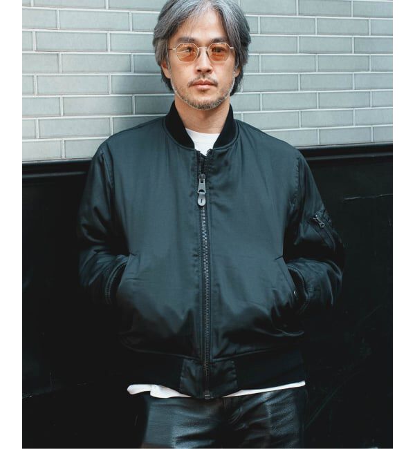 EDIFICE「ETS.MATERIAUX(マテリオ) MA-1」|ブルゾン・スタジャン|