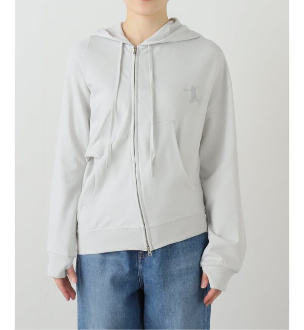 PULP「【Geek Office / ギークオフィス】OPEN YY SLANT ZIP HOODIE」|パーカー|
