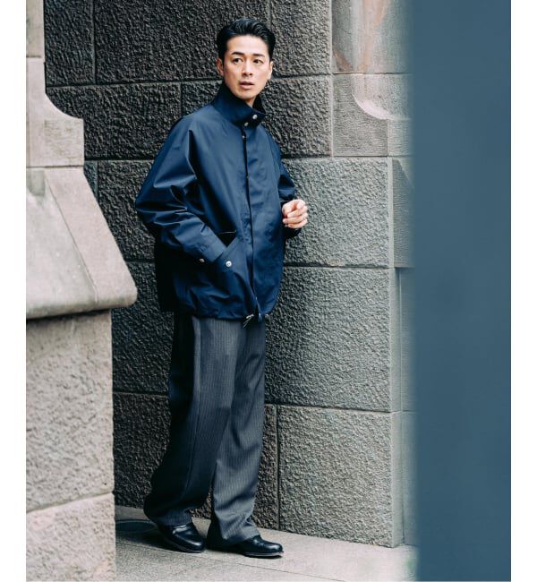 EDIFICE「ストライプ 3D フィット トラウザー」|スラックス|