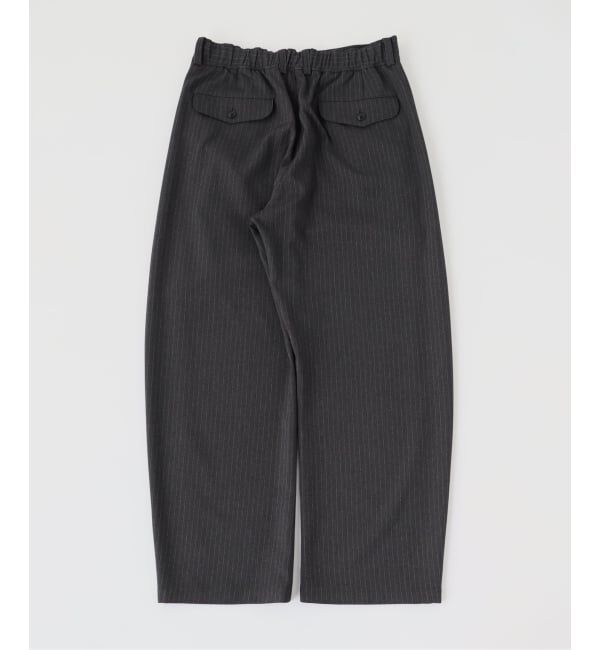 EDIFICE「ストライプ 3D フィット トラウザー」|スラックス|