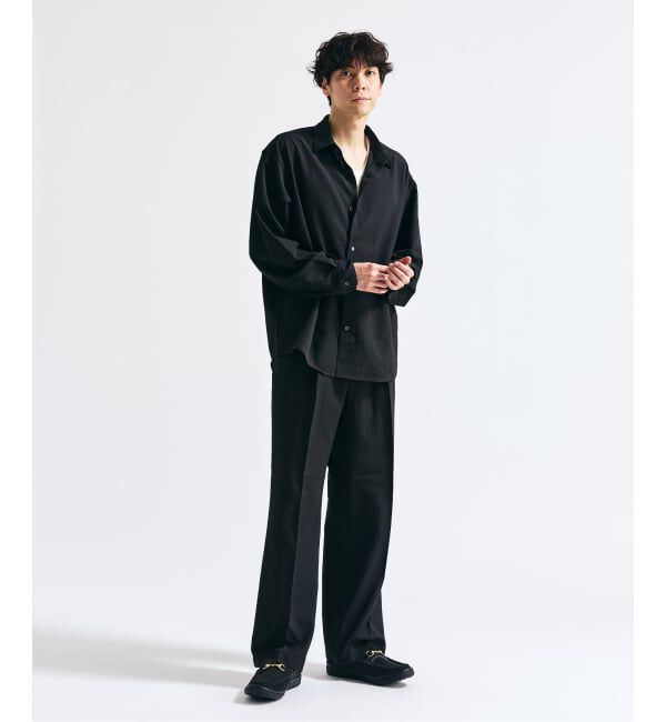 417 EDIFICE「Pクレープ レギュラーシャツ」|シャツ・ブラウス|