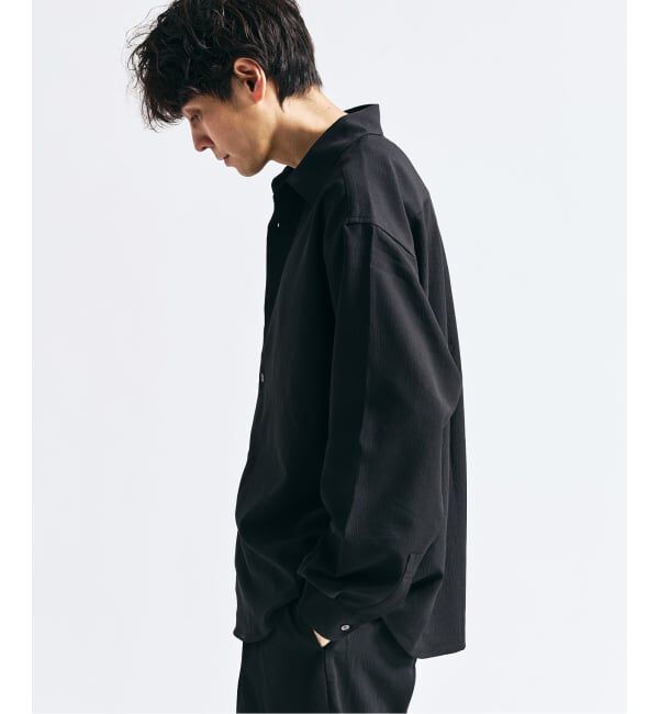 417 EDIFICE「Pクレープ レギュラーシャツ」|シャツ・ブラウス|