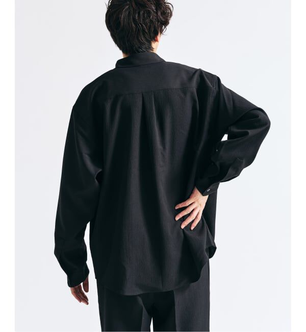 417 EDIFICE「Pクレープ レギュラーシャツ」|シャツ・ブラウス|