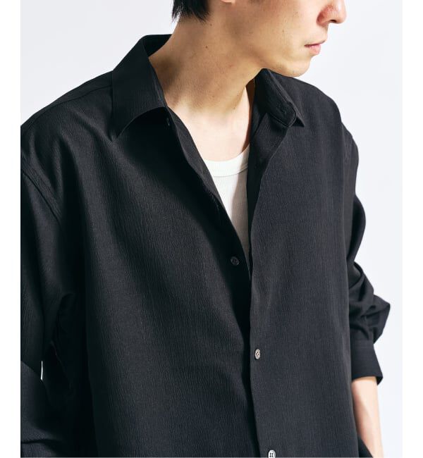 417 EDIFICE「Pクレープ レギュラーシャツ」|シャツ・ブラウス|