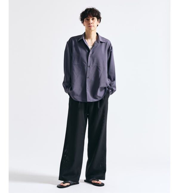 417 EDIFICE「Pクレープ レギュラーシャツ」|シャツ・ブラウス|