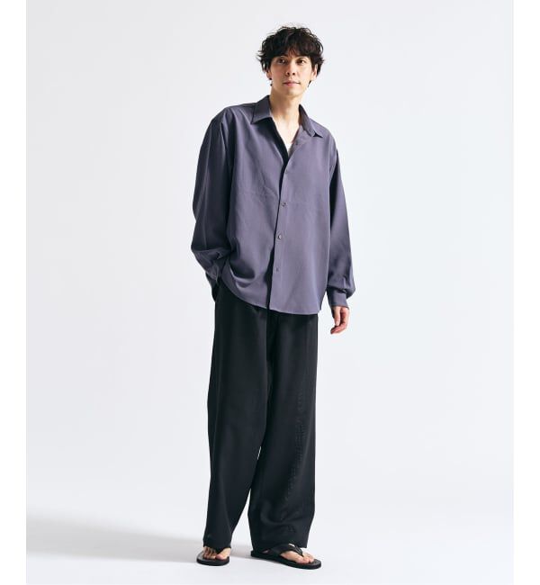 417 EDIFICE「Pクレープ レギュラーシャツ」|シャツ・ブラウス|