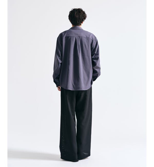 417 EDIFICE「Pクレープ レギュラーシャツ」|シャツ・ブラウス|