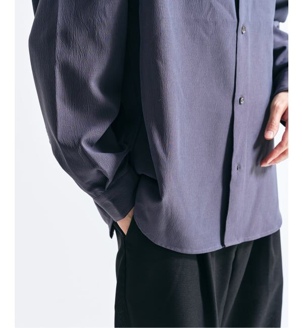 417 EDIFICE「Pクレープ レギュラーシャツ」|シャツ・ブラウス|