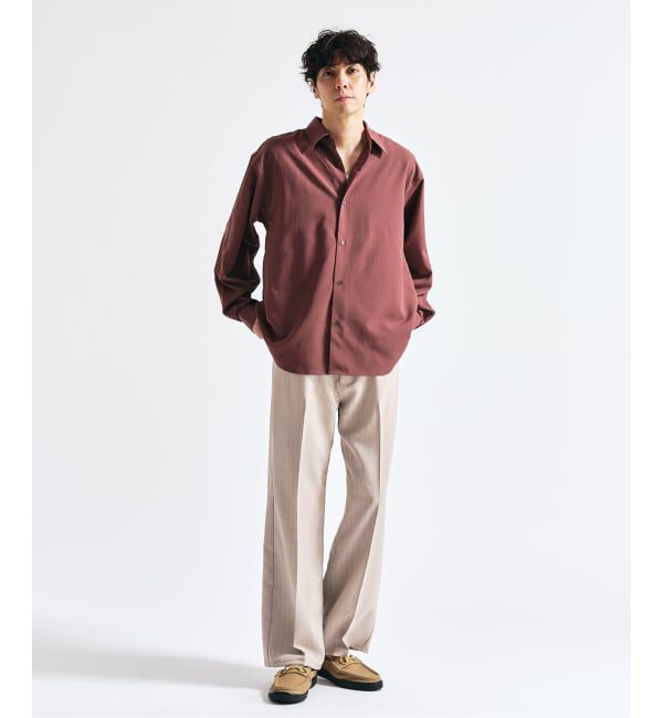 417 EDIFICE「Pクレープ レギュラーシャツ」|シャツ・ブラウス|