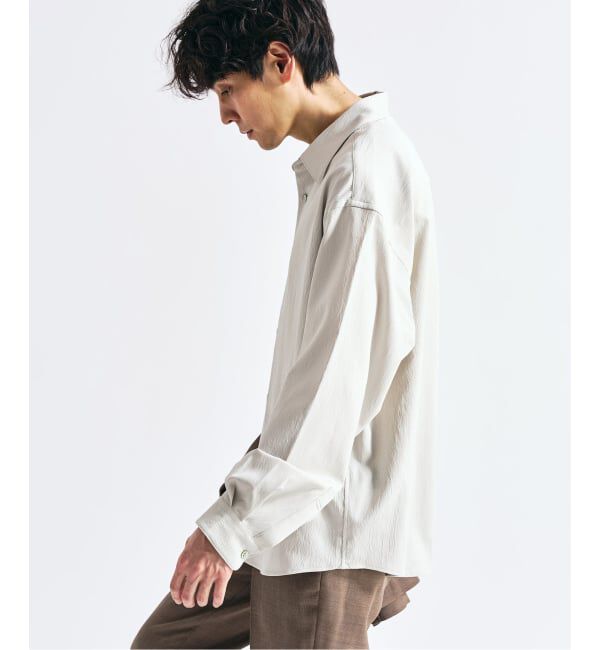 417 EDIFICE「Pクレープ レギュラーシャツ」|シャツ・ブラウス|