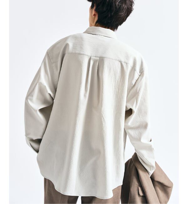 417 EDIFICE「Pクレープ レギュラーシャツ」|シャツ・ブラウス|