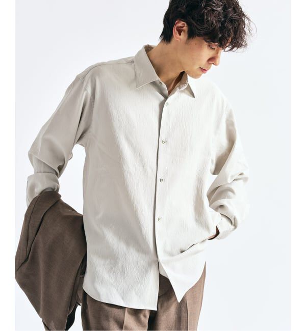 417 EDIFICE「Pクレープ レギュラーシャツ」|シャツ・ブラウス|